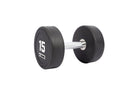 15kg Commercial PU Dumbbell (angled view)