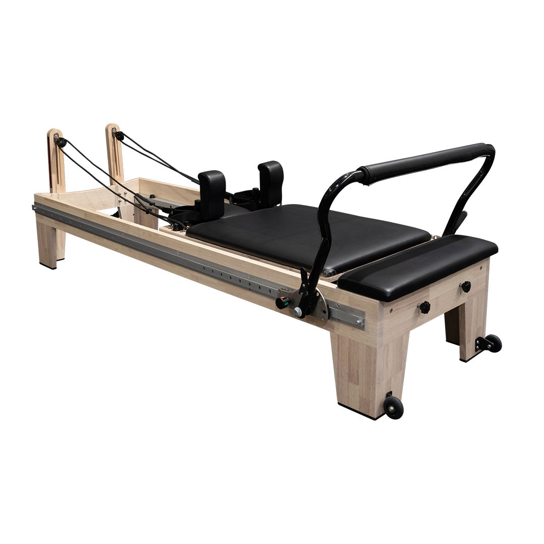 S1 Oakwood Full Track Pilates Reformer – Sumo Strength