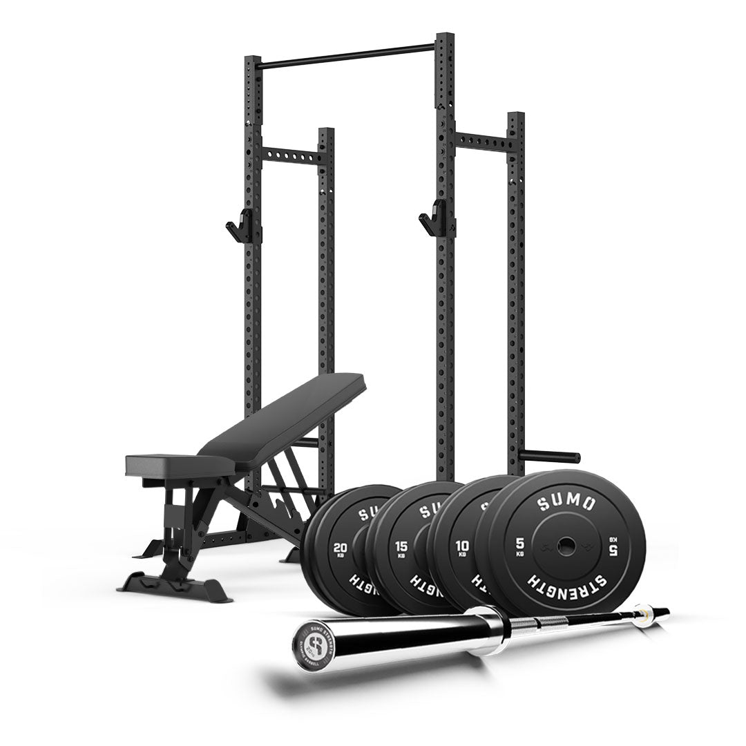 Half Rack Mykolo Evolve Half Rack Bench Package – Sumo Strength