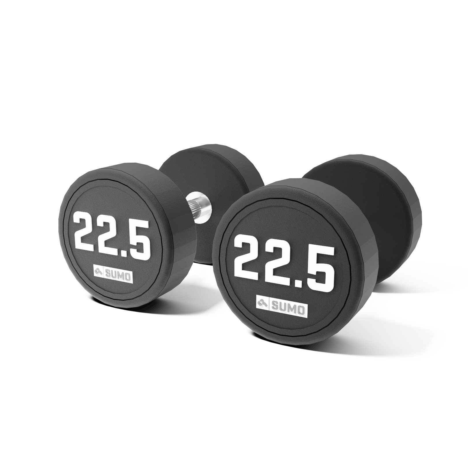 22.5kg Commercial PU Dumbbell Pair