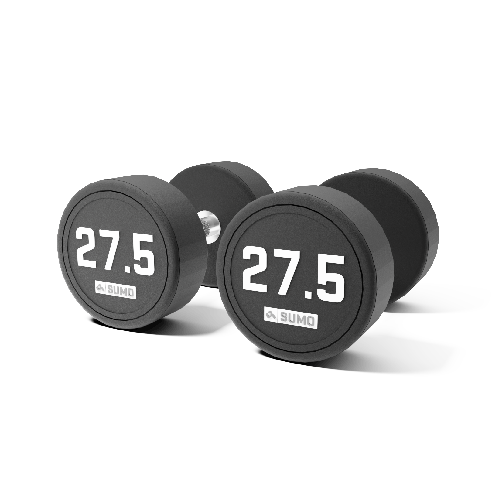 27.5kg Commercial PU Dumbbell Pair