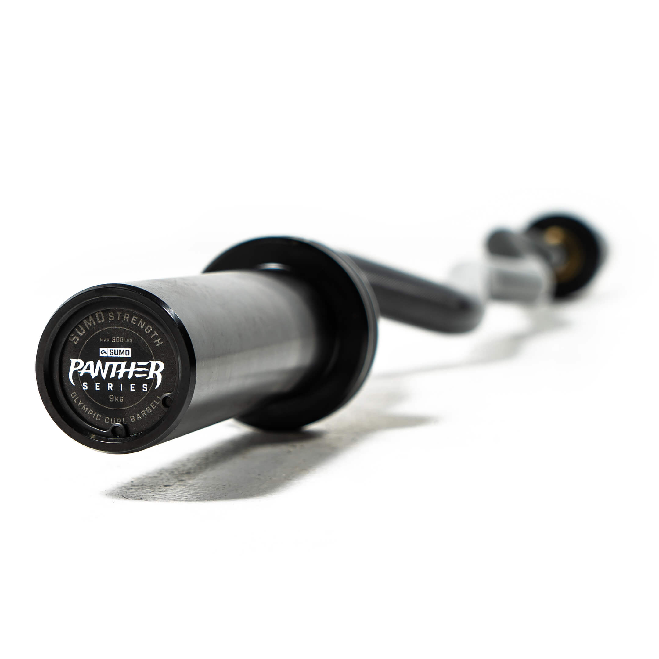 Olympic Curl Barbell - Black (tag)
