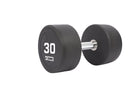 30kg Commercial PU Dumbbell (angled view)