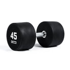 45kg Commercial PU Dumbbell (angled view)