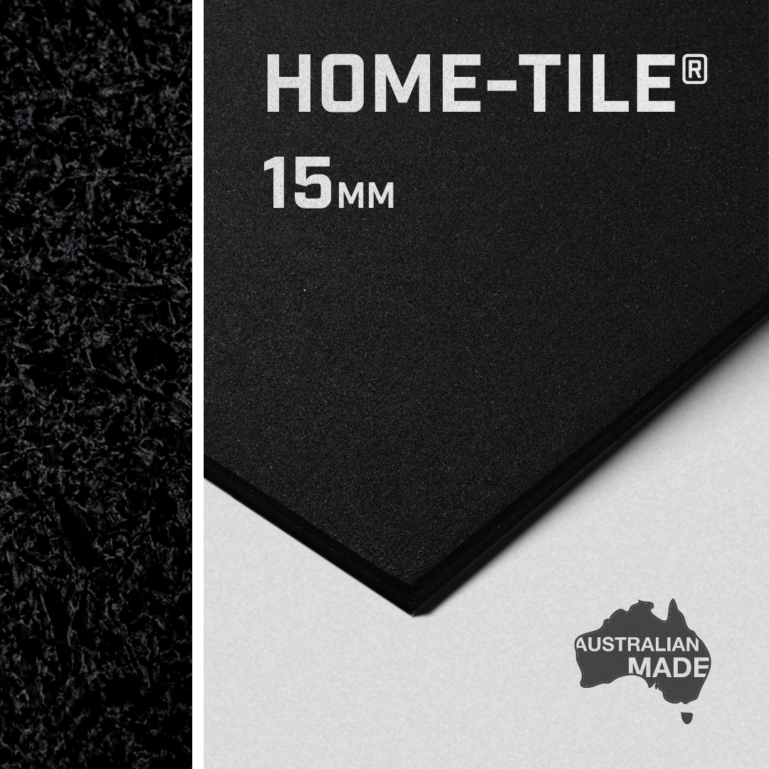 Home-Tile® 15mm Home Gym Tile - Black