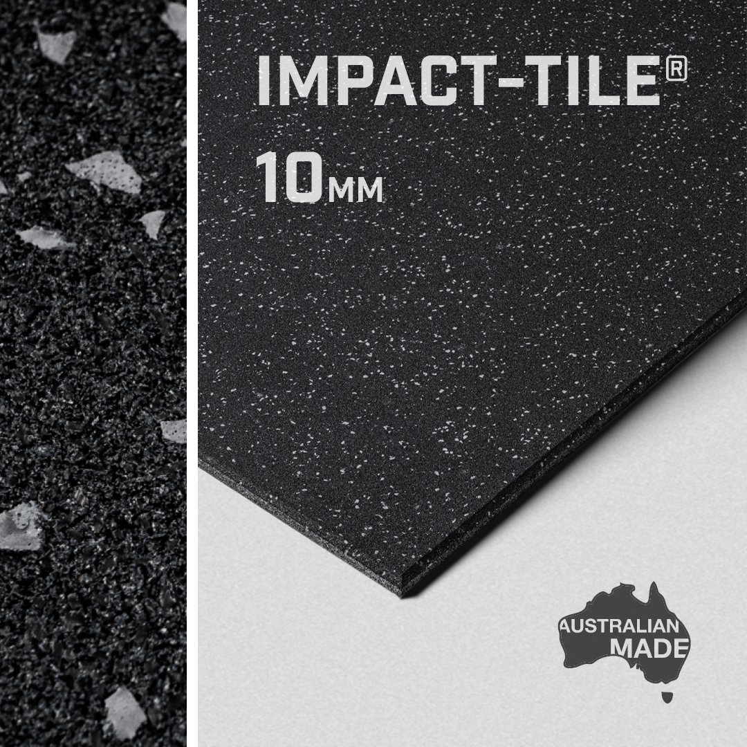High Density Home Gym Tile 10mm 1m Grey Sumo Strength