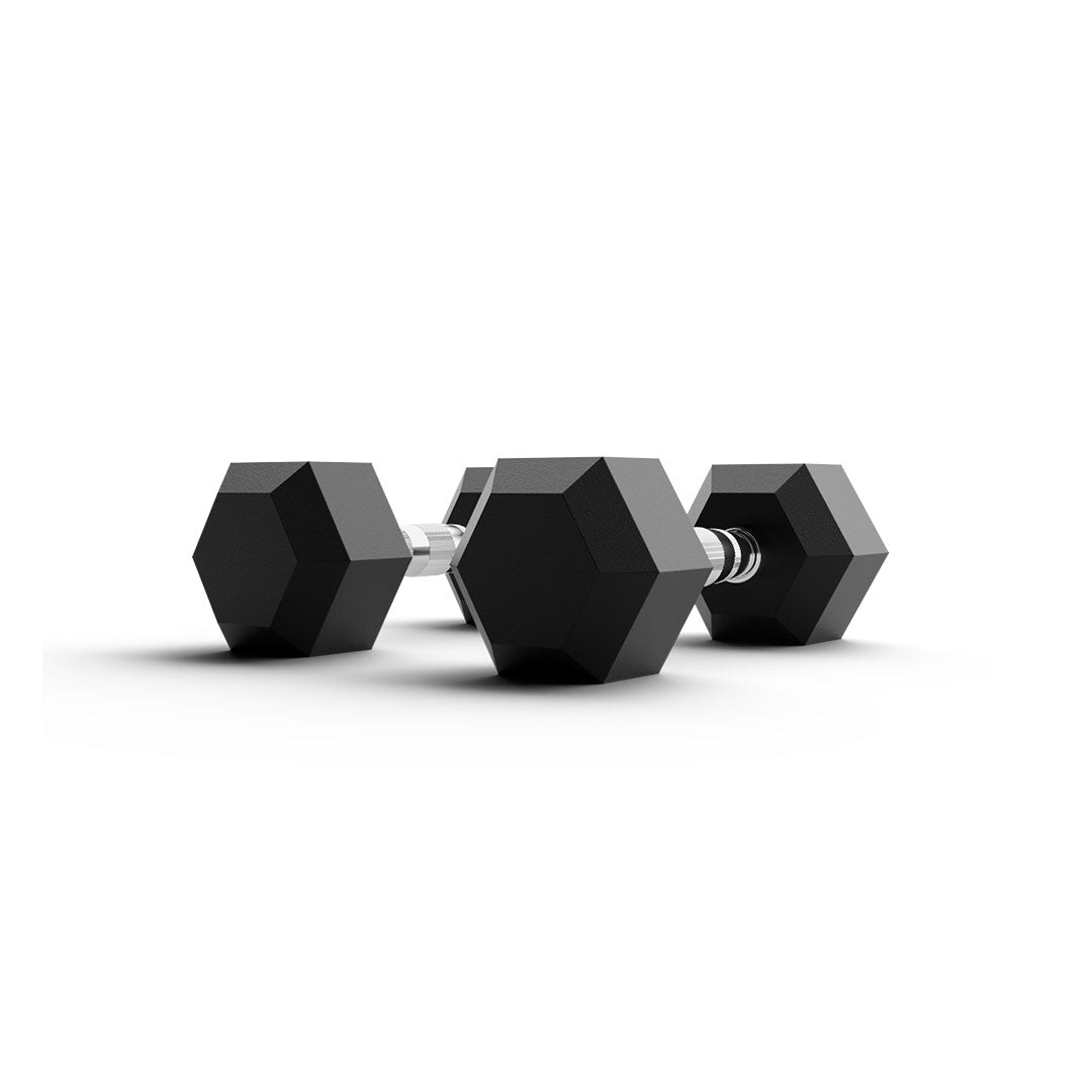 6kg Chrome Hex Dumbbell Pair | Was $59.4 | Vic Click & Collect Only